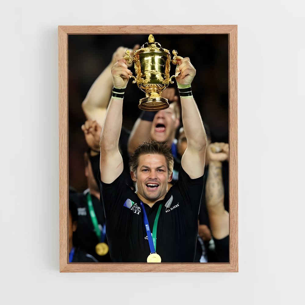 Poster L'Heure de la Victoire – affiche Rugby (vue 4)